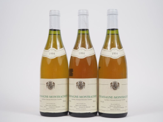 Vente aux enchères 3 BOUTEILLES CHASSAGNE MONTRACHET MAISON PAUL DUMAY - 1994
