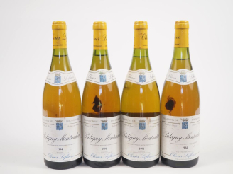 Vente aux enchères 4 BOUTEILLES PULIGNY MONTRACHET OLIVIER LEFLAIVE - 1994 - ELT 
