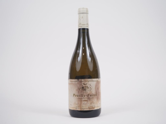 Vente aux enchères 1 BOUTEILLE POUILLY FUISSÉ DOMAINE THIBERT ET FILS - 1996 - EA 