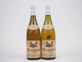 Vente aux enchères 2 BOUTEILLES MEURSAULT DOMAINE M.C. DERATS DUMAY - 1996