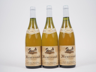 Vente aux enchères 3 BOUTEILLES MEURSAULT DOMAINE M.C. DERATS DUMAY - 1996