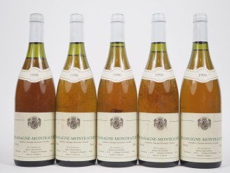 Vente aux enchères 5 BOUTEILLES CHASSAGNE MONTRACHET MAISON PAUL DUMAY - 1996