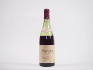 Vente aux enchères 1 BOUTEILLE MUSIGNY GC DOMAINE GEORGES ROUMIER - 1980 - 9,5 CM/ELS
