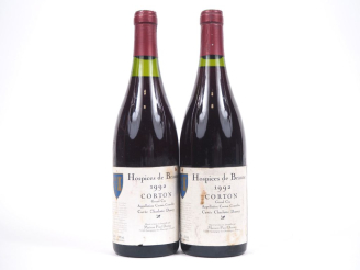 Vente aux enchères 2 BOUTEILLES CORTON GC "CUVÉE CHARLOTTE DUMAY" HOSPICES DE BEAUNE MAIS