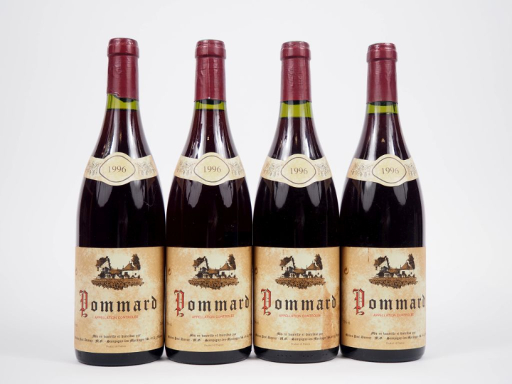 4 BOUTEILLES POMMARD MAISON PAUL DUMAY - 1996 