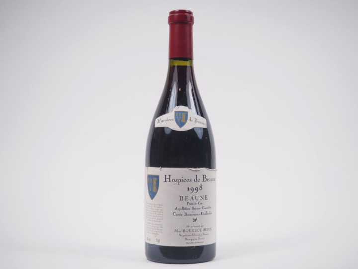 1 BOUTEILLE BEAUNE 1er CRU "CUVÉE ROUSSEAU DESLANDES" HOSPICE DE BEAUN