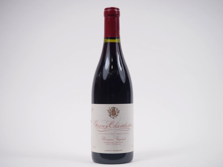 1 BOUTEILLE GEVREY CHAMBERTIN DOMAINE GUYENOT - 1999 - MILLÉSIME MANUS
