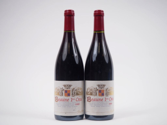 Vente aux enchères 2 BOUTEILLES BEAUNE 1er CRU PIERRE CHANAU - 1999