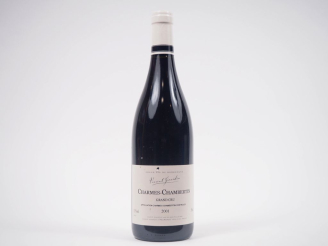 Vente aux enchères 1 BOUTEILLE CHARMES CHAMBERTIN GC VINCENT GIRARDIN  - 2001 - ETLA 