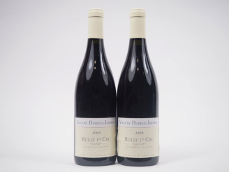 Vente aux enchères 2 BOUTEILLES RULLY 1er CRU "VAUVRY" VINCENT DUREUIL JANTHIAL - 2008