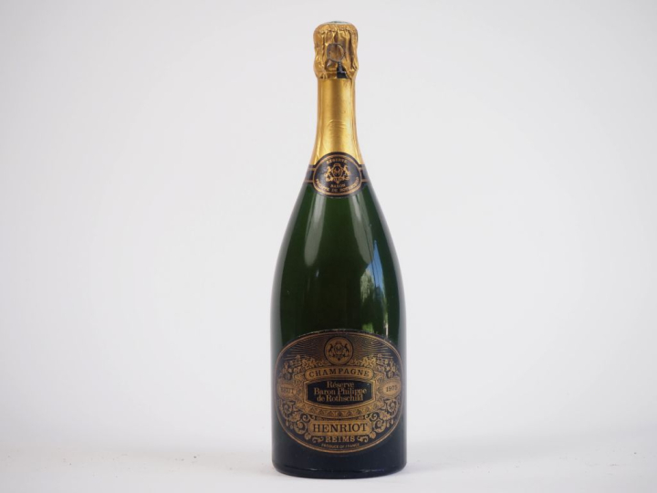 1 BOUTEILLE CHAMPAGNE HENRIOT "RÉSERVE BARON PHILIPPE DE ROTHSCHILD" -