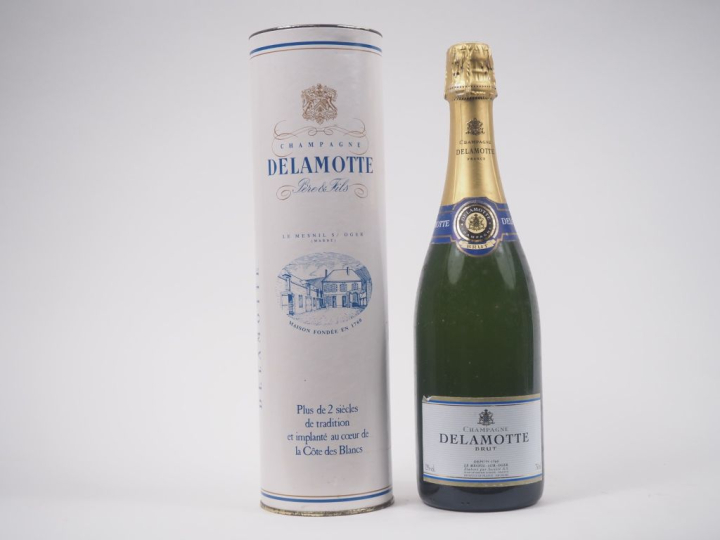 1 BOUTEILLE CHAMPAGNE DELAMOTTE - COFFRET