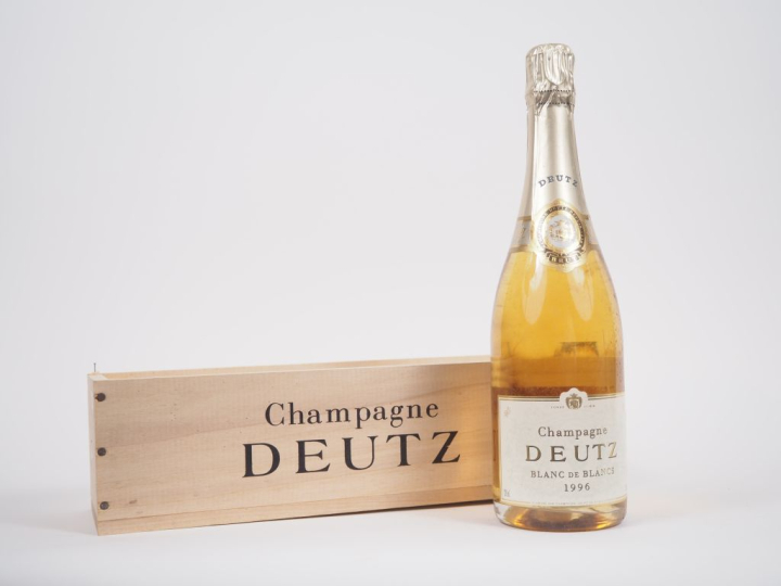 1 BOUTEILLE CHAMPAGNE DEUTZ "BLANC DE BLANCS" - 1996 - CBO 