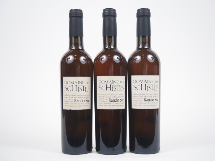 3 BOUTEILLES (50 cl) RANCIO SEC DOMAINE DES SCHISTES 
