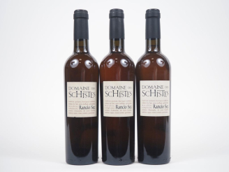 Vente aux enchères 3 BOUTEILLES (50 cl) RANCIO SEC DOMAINE DES SCHISTES 