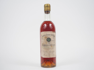 Vente aux enchères 1 BOUTEILLE DOMAINE ROUSTIT SAINTE CROIX DU MONT - 1955 - LB/ELA 