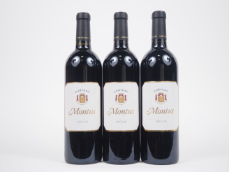 Vente aux enchères 3 BOUTEILLES CHÂTEAU MONTUS MADIRAN - 2016