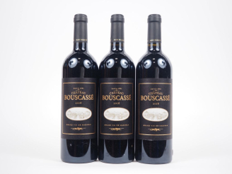 Vente aux enchères 3 BOUTEILLES CHÂTEAU BOUSCASSÉ MADIRAN - 2016