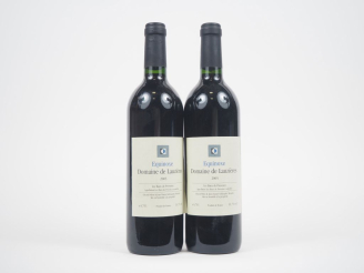 Vente aux enchères 2 BOUTEILLES "EQUINOXE" DOMAINE DE LAUZIÈRES LES BAUX DE PROVENCE - 20