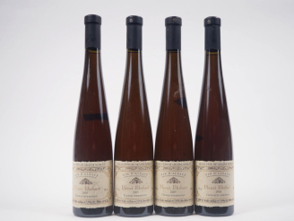 Vente aux enchères 4 BOUTEILLES GEWURZTRAMINER "SÉLECTION DES GRAINS NOBLES" HENRI EHRHAR