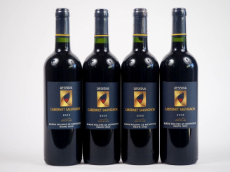 Vente aux enchères 4 BOUTEILLES CABERNET SAUVIGNON 'RÉSERVA' BARON DE PHILIPPE DE ROTHSCH