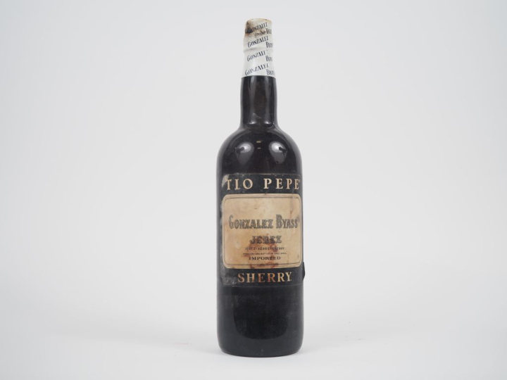 1 BOUTEILLE TIO PEPE SHERRY GONZALEZ BYASS - ET 