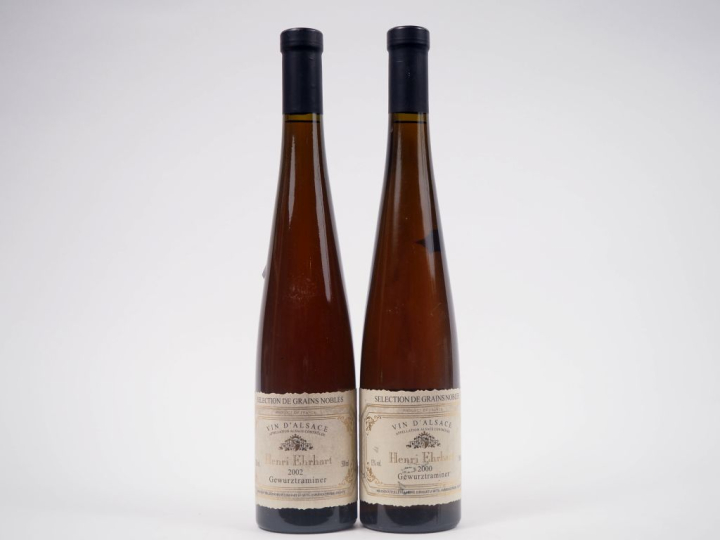 2 BOUTEILLES GEWURZTRAMINER "SÉLECTION DES GRAINS NOBLES" HENRI EHRHAR