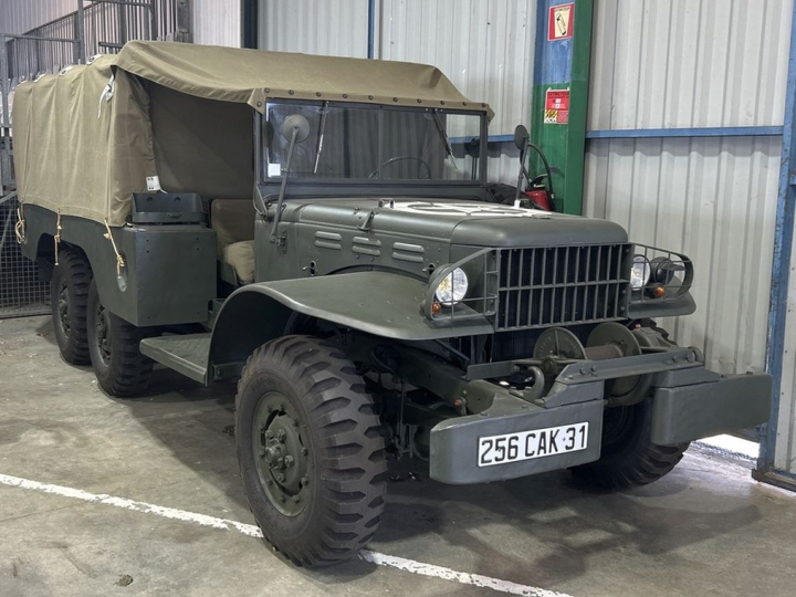 DODGE WC63 :  Genre : PL Numéro de série :2035353. 1ère M.E.C : 1944. 