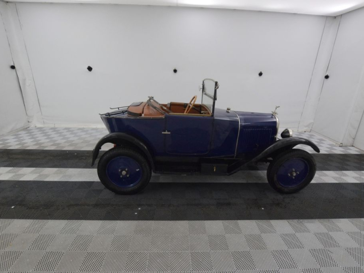 CITROEN C3 5HP TREFLE  :  Numéro de série 7765. Carte grise française.