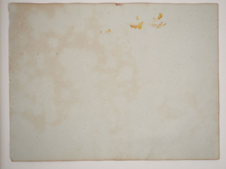 Mogens ANDERSEN.  "composition abstraite" Gouache sur papier, signée e