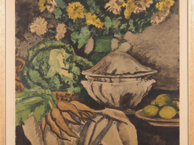 DUNOYER DE SEGONZAC.  "nature morte" Lithograpie numérotée 67/225