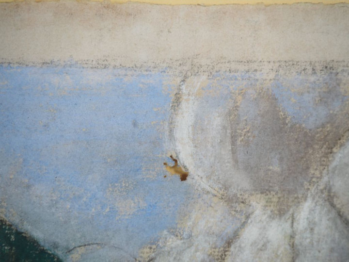 Marcel LENOIR.  "Mystère eucharistique, Vierge blanche, Jésus et Saint