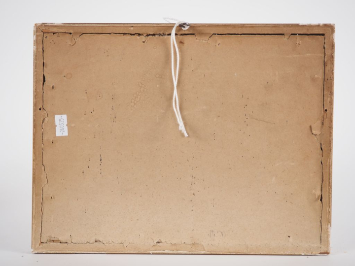 Léo LAPORTE-BLAIRSY.  "paysages" Suite de trois dessins Dim. À vue : 9