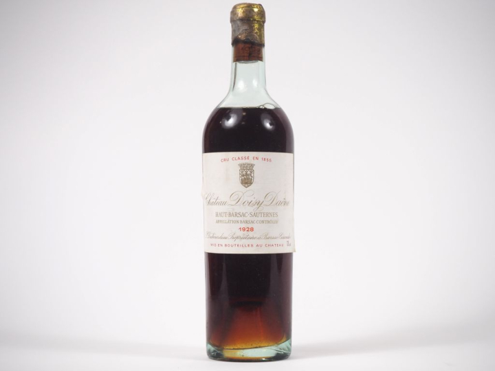 1 BOUTEILLE CHÂTEAU DOISY DAENE CC HAUT BARSAC SAUTERNES - 1928 - MEP/