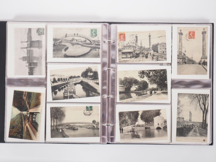 Collection de 229 cartes postales anciennes représentant Toulouse et s