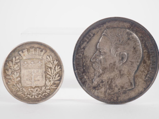 Vente aux enchères BARRE. Médaille en argent 925 "concours des volatiles". Poinçonnée et 