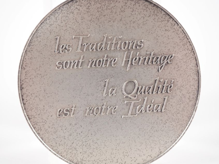 Jean COCTEAU (d'après). Médaille en argent 925, "tradition et qualité"
