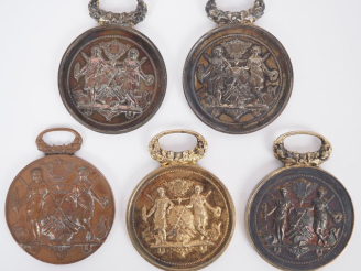 Vente aux enchères 5 médailles "Société des tireurs du Gard" Grand Concours de 1891, 1887