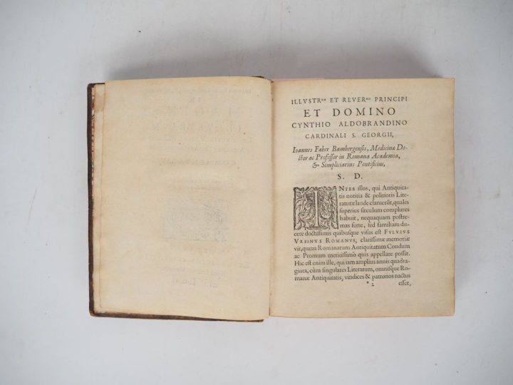 FABER (Johann) – ORSINI (Fulvio). IN IMAGINES ILLUSTRIUM ex Fuluii Urs