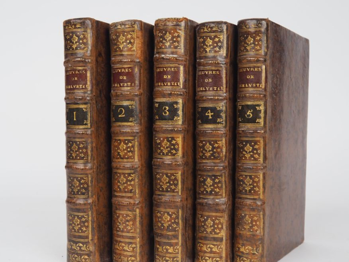 HELVÉTIUS (Claude-Adrien). ŒUVRES COMPLETTES DE M. HELVÉTIUS. Nouvelle