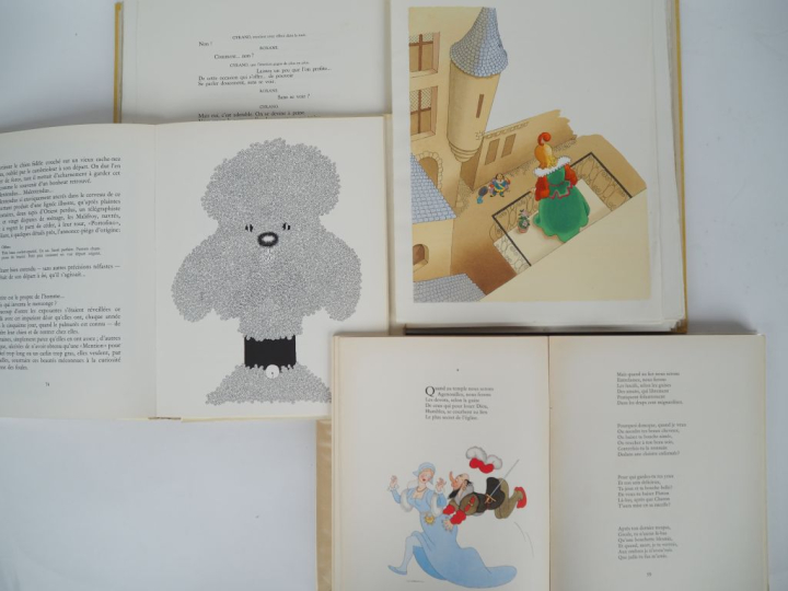 [DUBOUT]. ENSEMBLE DE 8 OUVRAGES ILLUSTRÉS PAR DUBOUT : ROSTAND (Edm.)