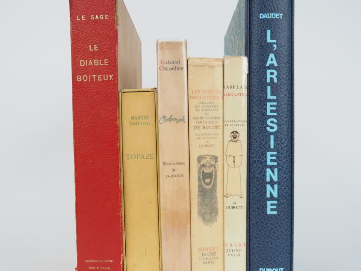 [DUBOUT]. ENSEMBLE DE 6 OUVRAGES ILLUSTRÉS PAR DUBOUT : LE SAGE (A. R.