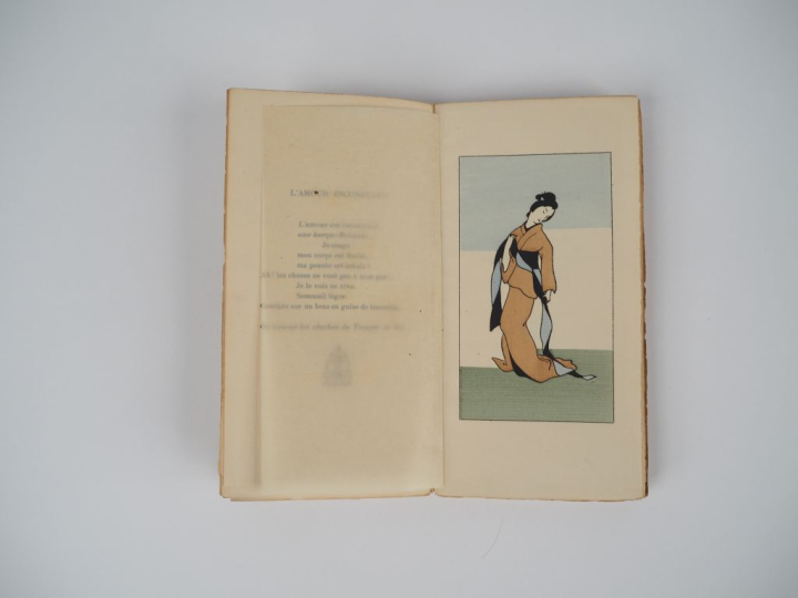 [FOUJITA]. CHANSONS DES GEISHAS. Traduites pour la première fois du ja