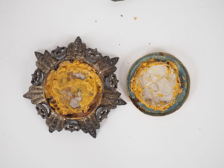 EMPIRE OTTOMAN  ORDRE DU MEDJIDIE  Etoile de chevalier, en argent, or 