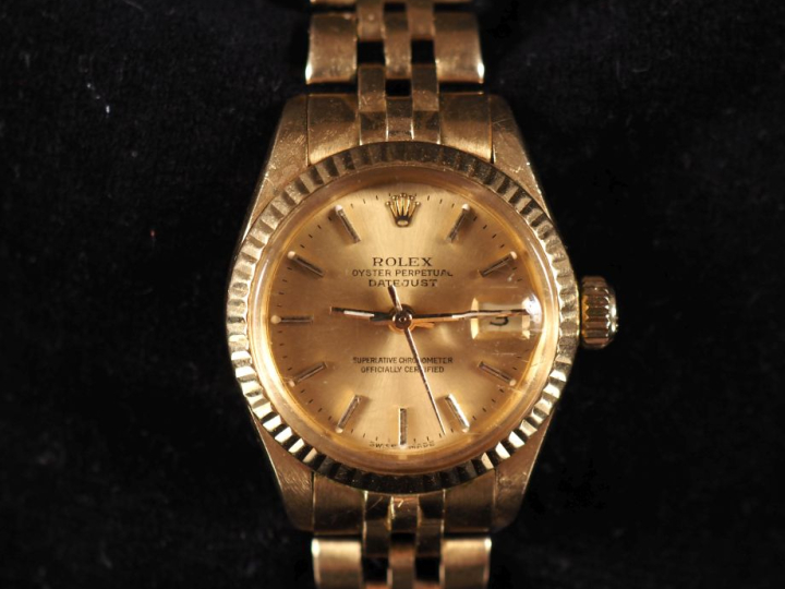 ROLEX, Oyster Perpetual Datejust Ref. 6917 Numéro 5189928 Montre brace