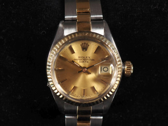 Vente aux enchères ROLEX, Oyster Perpetual Date Ref. 6917/3 N°5140266 Montre bracelet de 