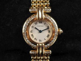 Vente aux enchères CARTIER, Colisée  Ref. 2871 Numéro. 8057911 Montre bracelet de dame, b