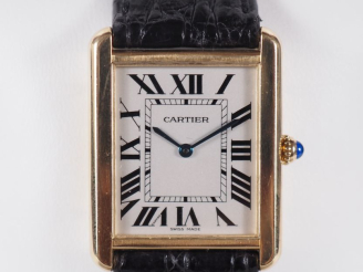 Vente aux enchères CARTIER, Tank Solo Grand  Modèle Ref. 001.36726 Numéro 291733PL 2742 M
