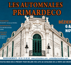 Acheter aux enchères VENTE DE  PRESTIGE A  BEZIERS LES 6 & 7 NOVEMBRE : Arts décoratifs de Napoléon III à l'Art déco